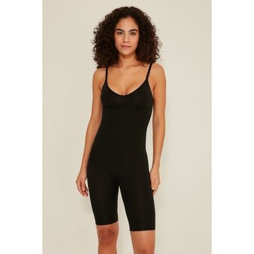 C&City C12011 Siyah Kadın Body Boxer Korse
