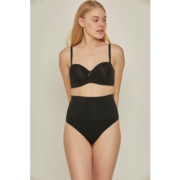 C&City C12020 Siyah Double String Korse