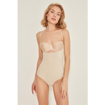 C&City C12023 Beyaz Slip Body Life Korse