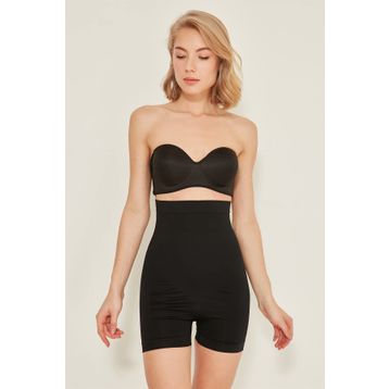 C&City C12047 Siyah Kadın Boxer Korse