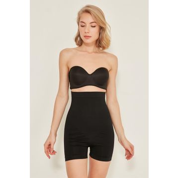 C&City C12047 Siyah Kadın Boxer Korse