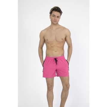 C&City C12201 Pembe Erkek Likralı Deniz Şort