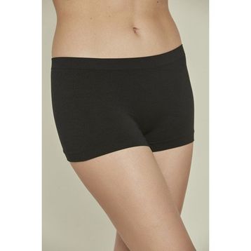 C&City C13000 Siyah Dikişsiz Kadın Boxer