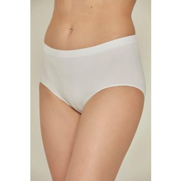 C&City C13002 Beyaz Dikişsiz Kadın Boxer