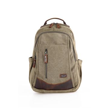 Ççs 51398 Kahve Kanvas Sırt Çantası