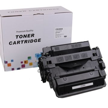 CE255X 55X HP Ssiyah Muadil Toner
