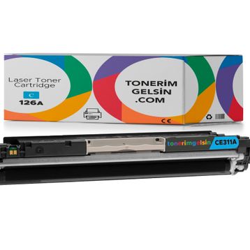 CE311A 126A HP Mavi Muadil Toner