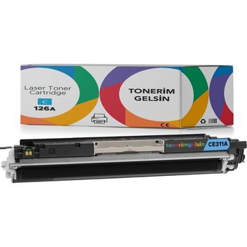 CE311A 126A HP Mavi Muadil Toner