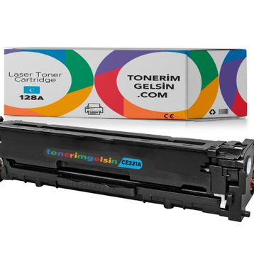 CE321A 128A HP Mavi Muadil Toner