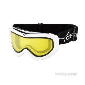 Cebe Eco Mixed Beyaz-Sarı Kayak Ve Snowboard Gözlük