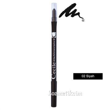 Cecile All Day Performance 02 Black Eyeliner
