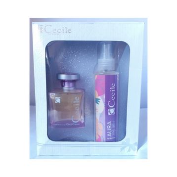 Cecile Aura EDT 100 ML Kadın Parfümü+ 100 ML Body Mist