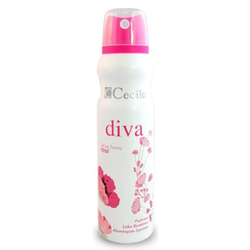 Cecile Diva 150 ml Kadın Sprey Deodorant