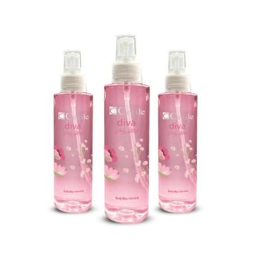Cecile Diva 3x150 ml Kadın Vücut Spreyi