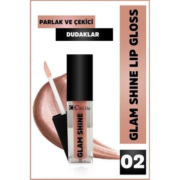 Cecile Glam Shine Lipgloss 02 Dudak Parlatıcısı