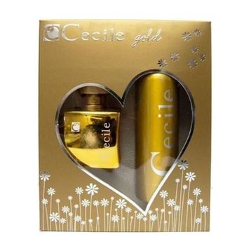 Cecıle Gold EDT 100 Ml ve Deodorant 150 Ml Bayan Parfüm Set