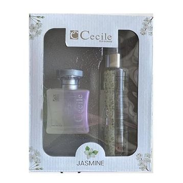 Cecile Jasmine Kofre 100+150 ml Kadın Body Mist