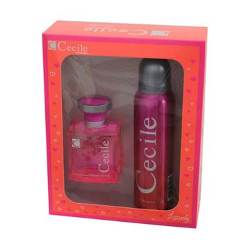 Cecile Lovely 100 ml EDT 150 ml Deodorant Kadın Set
