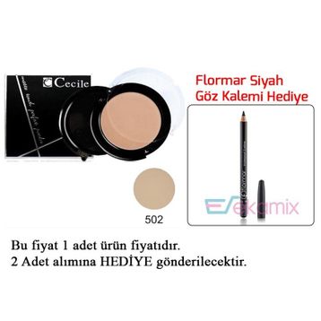 Cecile Matte Touch Perfect No: 502 Pudra