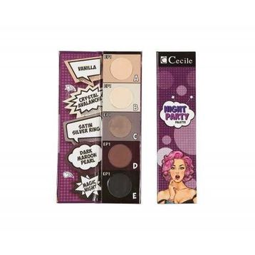 Cecile Nature Goat Milk Beauty Eyeshadow Palette 01 Far