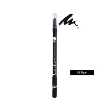 Cecile No:02 Siyah All Day Performance Eyeliner