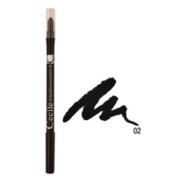 Cecile No:02 Siyah All Day Performance Göz Kalemi Eyeliner
