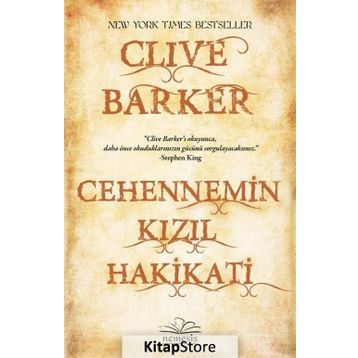 Cehennemin Kızıl Hakikati Ciltli - Clive Barker