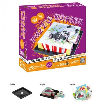 Çekirdek Zeka Puzzle Küpler Oyunu