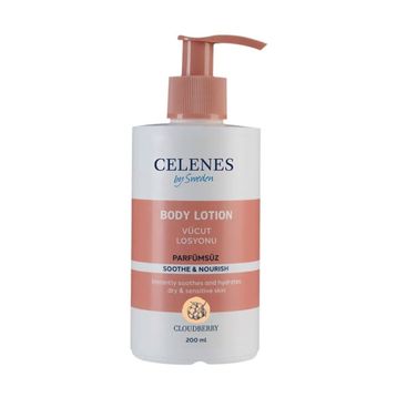 Celenes Cloudberry Parfümsüz 200 ml Vücut Losyonu
