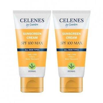 Celenes Herbal SPF100 2x50 ml Güneş Kremi