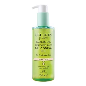 Celenes Nordic Oil 250 ml Hassas Ciltler İçin Yüz Temizleme Yağı