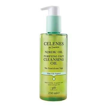 Celenes Nordic Oil 250 ml Tüm Ciltler İçin Yüz Temizleme Yağı