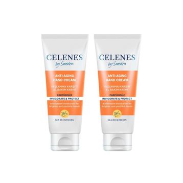 Celenes Sea Buckthorn Yaşlanma Karşıtı 2x75 ML El Kremi
