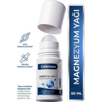 Celenzea Magnezyum Yağı 50 ml Roll-On