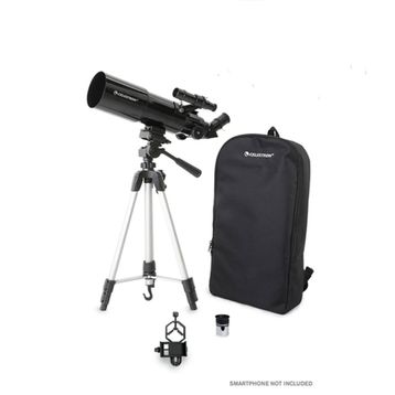 Celestron 22030 Travel Scope 80 Portable Teleskop ve Smartphone Adaptör
