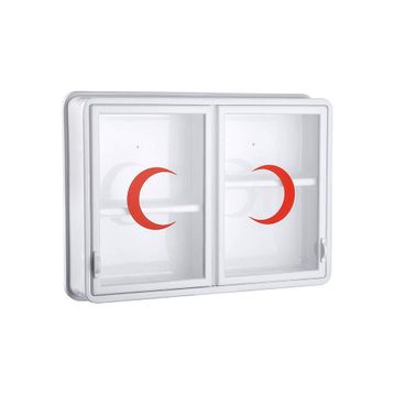 Çelik Ayna CLK156 2 Kapaklı Ecza Dolabı