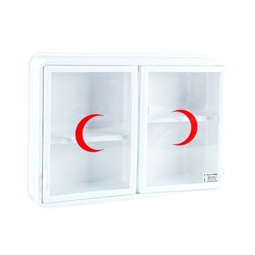 Çelik Ayna CLK156 2 Kapaklı Ecza Dolabı