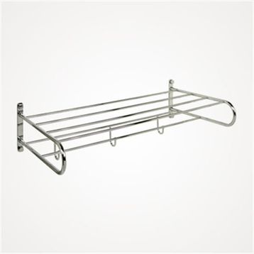 Çelik Banyo Askılıklı Raf Havluluk