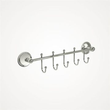 Çelik Banyo Çıkmalı Beşli Askılık