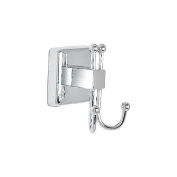 Çelik Banyo Çıkmalı İkili Askılık