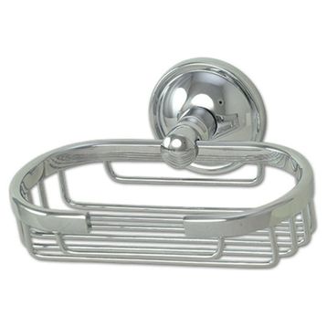 Çelik Banyo Sümbül Rozetli Sabunluk
