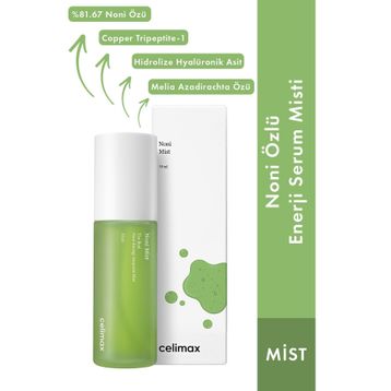 Celimax Mist 50 ml The Real Noni Özlü Yaşlanma Karşıtı Yatıştırıcı