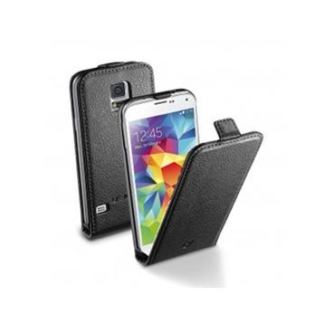 Cellular Line Siyah FLAPESSENGALS5BK Samsung Galaxy S5 Flap Essential Deri Kılıf