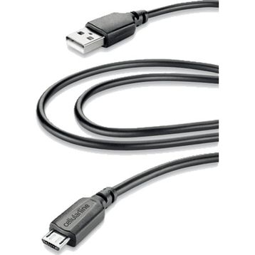 Cellular Line Siyah Micro Usb 2 m Şarj Ve Data Kablosu