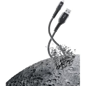 Cellular Line Tetra Force 2 m Siyah Lightning Kablo