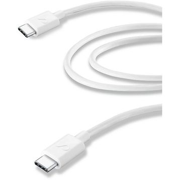 Cellular Line Usb-C to USB Şarj + 2 mt Beyaz Data Kablosu