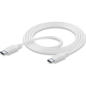 Cellular Line USB Type-C to USB Type-C Beyaz Şarj Kablosu