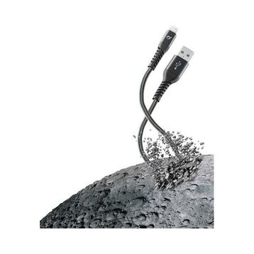 Cellularline Tetra Force Siyah 1 m Lightning Kablo
