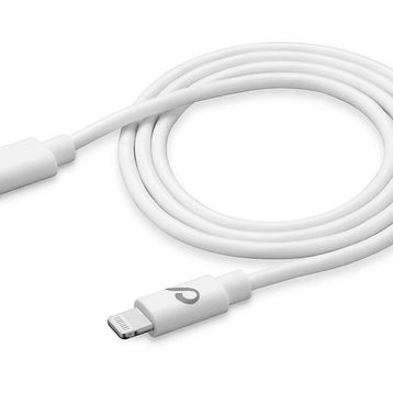 Cellularline Usb-C Apple Lightning Beyaz 200 cm Data ve Şarj Kablosu