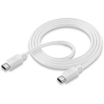 Cellularline Usb-C To Usb-C 45 W Super Fast Beyaz 5 A Usb Şarj+Data Kablo